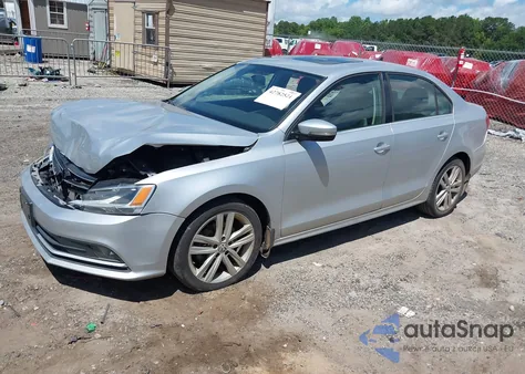2015 Volkswagen Jetta 2.0L Tdi Sel z USA, uszkodzony, nr VIN 3VWLA7AJ4FM281779